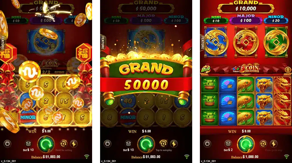3 Coins Magicwin360 Bonus