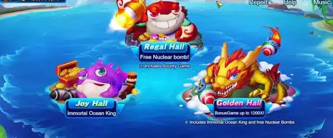 Bombing Fishing gemple Magicwin360